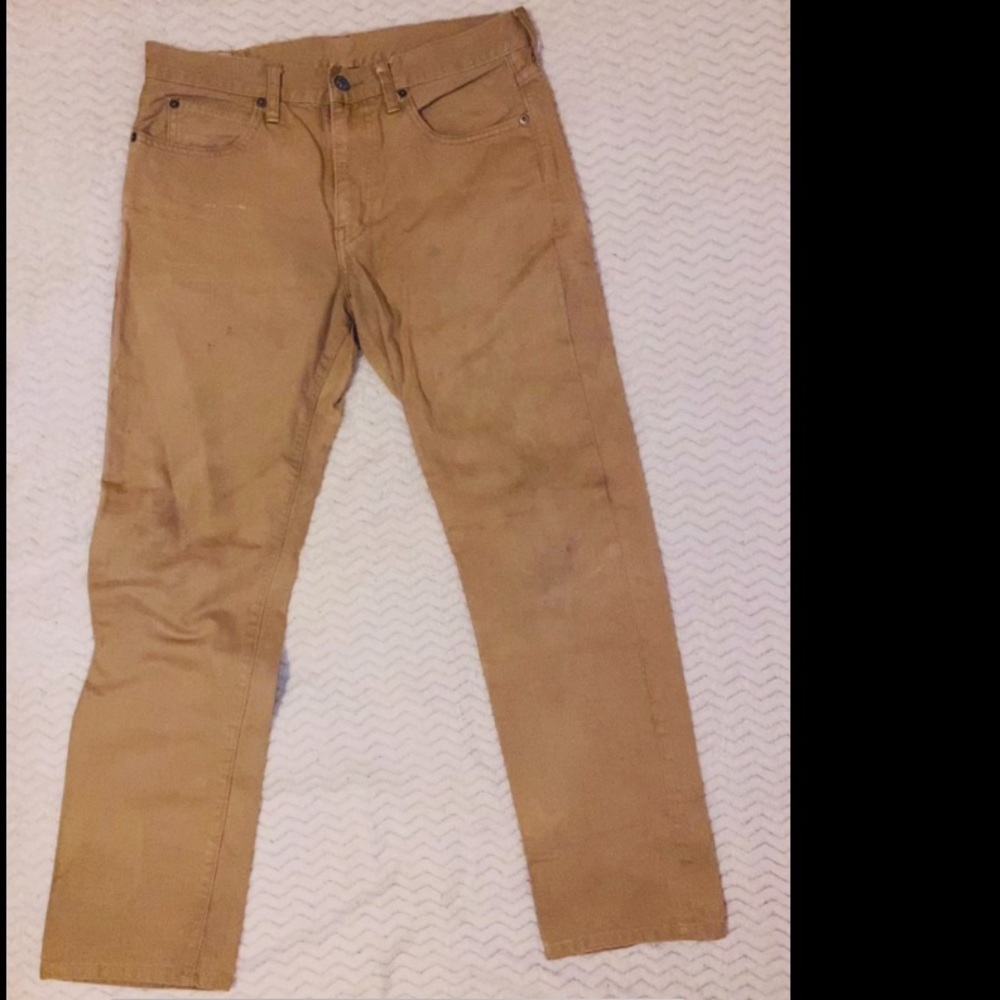 J. Crew Khaki 770 Straight Fit Jeans